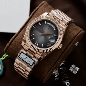 Rolex-Day-Date-228235-Gray Black-Dial-40mm-2