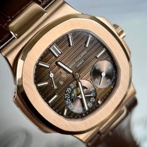 Dong-Ho-Patek-Philippe-Nautilus-5712R-Mat-Chocolate-Boc-Vang-Replica-11-40mm-5