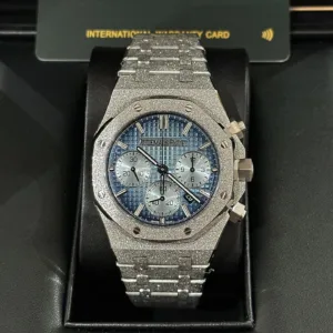 Audemars-Piguet-Royal-Oak-26331BC-Frosted-Gold-Blue-Dail-1