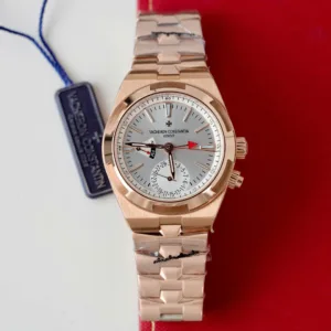 Vacheron Constantin Overseas Dual Time 7920V White Dial Rose Gold 41mm
