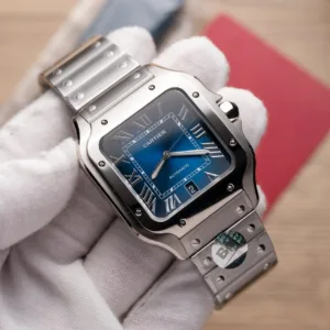 Cartier-Santos-de-Cartier-WSSA0013-Gradient-Blue-Dial-39.8mm  1:1 SuperClone Watch