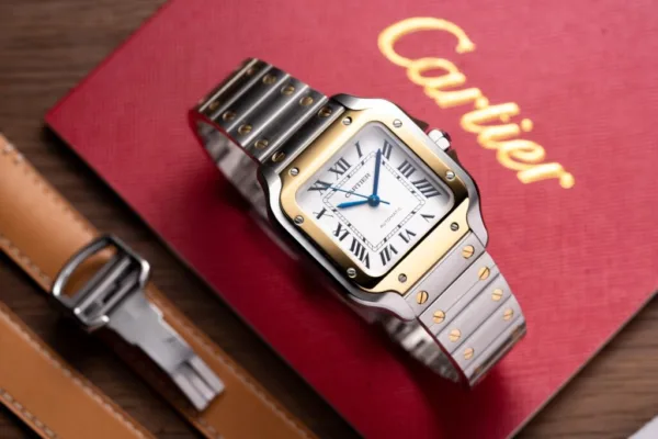 Cartier-Santos-W2SA0016-White-Dial-Two-Tone-Gold-35.1mm