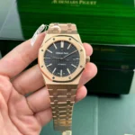 Audemars Piguet Royal Oak 15400 Rose Gold Black Dial 41mm.webp