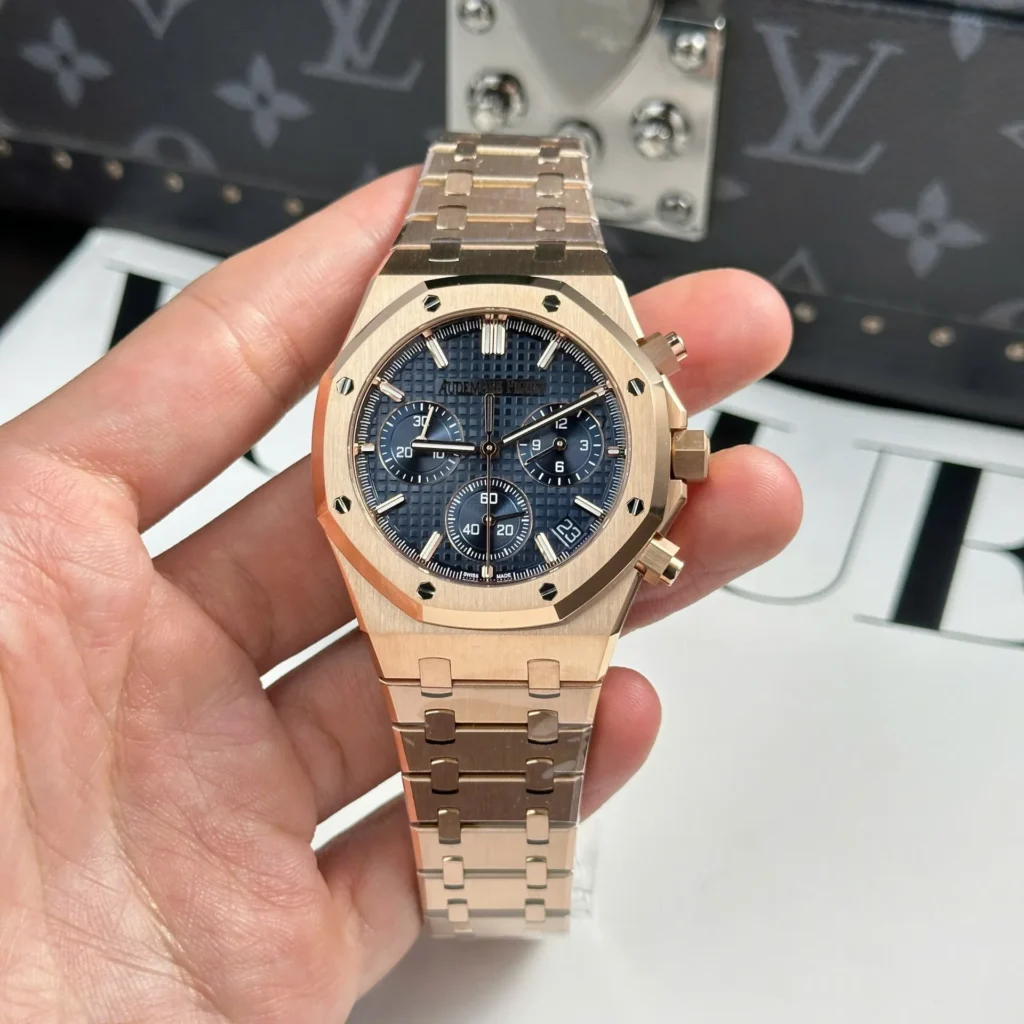 Audemars Piguet Royal Oak 26240 Rose Gold Blue Dial APS 41mm 1.webp