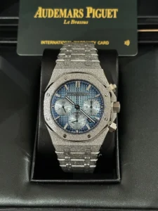 Audemars Piguet Royal Oak 26331BC Frosted Gold Blue Dail 1.webp