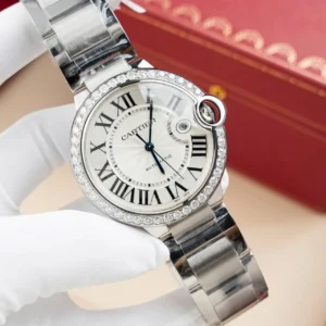 Cartier Ballon Bleu WE9009Z3 Moissanite 42mm.webp