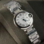 Cartier Ballon Bleu steel strap 28mm .webp