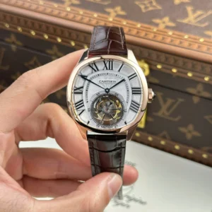 Cartier Drive Tourbillon White Dial Rose Gold 41mm.webp