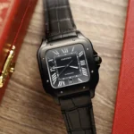 Cartier Santos De Cartier WSSA0039 ADLC Plating Black 39.8mm.webp