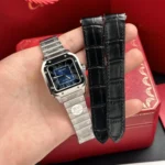 Cartier Santos WSSA0063 Gradient Blue 35.1mm.webp
