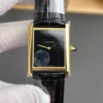 Cartier Tank WGTA0091 Black Dial Gold 33.7x25.5mm.webp