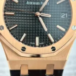 Dong Ho Audemars Piguet Royal Oak 15500OR Boc Vang Hong Day Da Den 41mm 4.webp