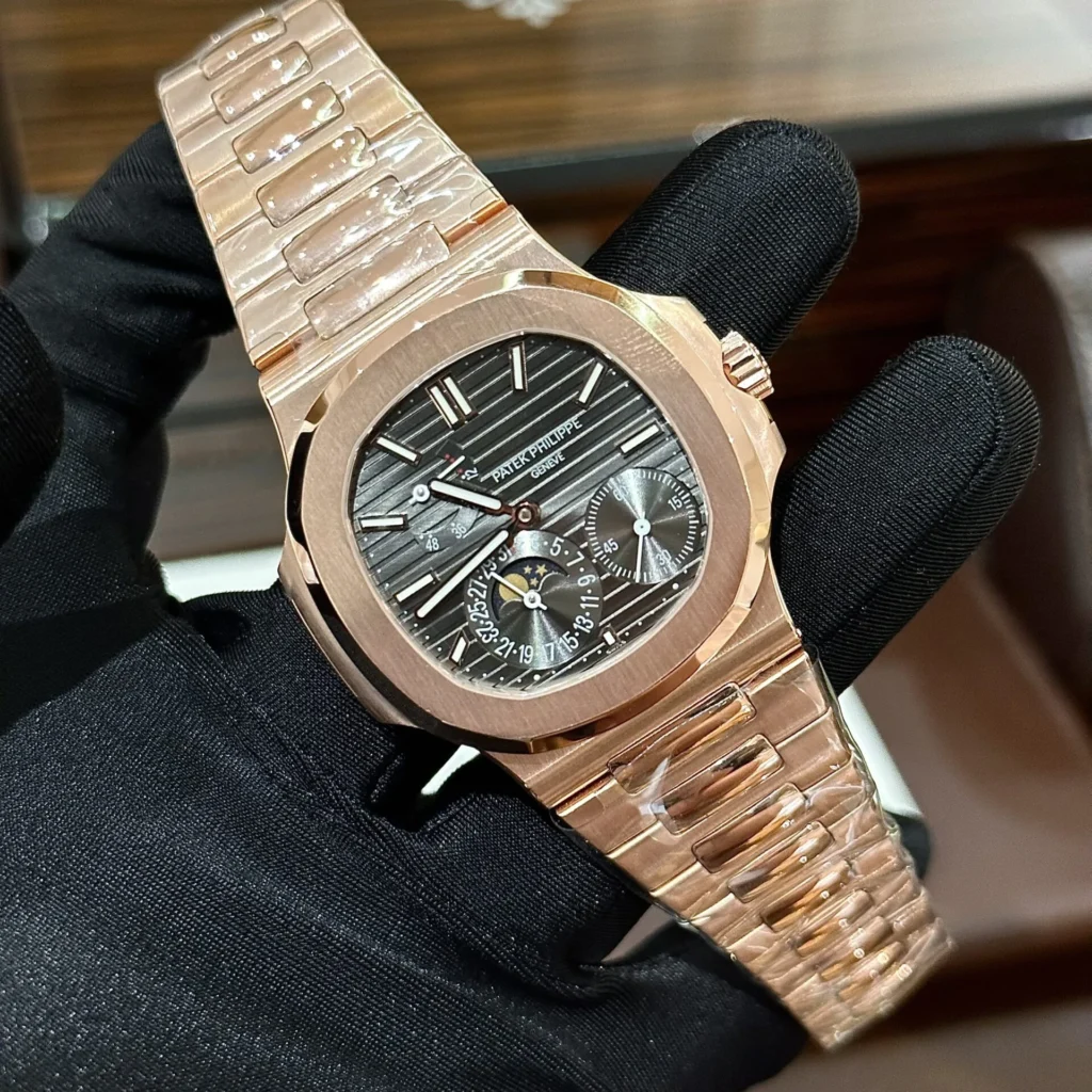 Dong Ho Patek Philippe Nautilus 5712R Che Tac Boc Vang Hong GRF 40mm 2.webp
