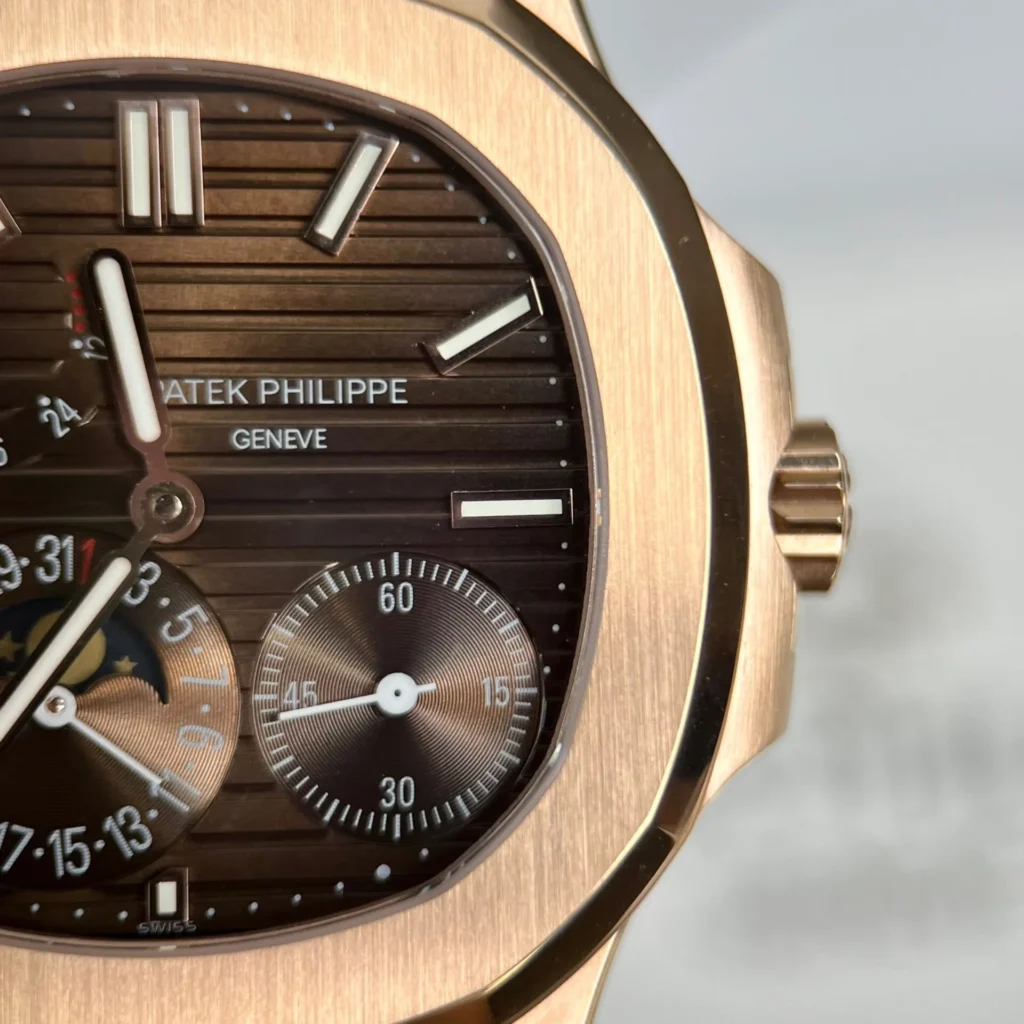 Dong Ho Patek Philippe Nautilus 5712R Mat Chocolate Boc Vang Replica 11 40mm 6.webp