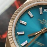 Dong Ho Rolex Day Date 128235 Replica 11 Mau Xanh Luc Tinh Chinh Trong Luong 158gram Nha May QF 36mm 6 600x600 1.webp