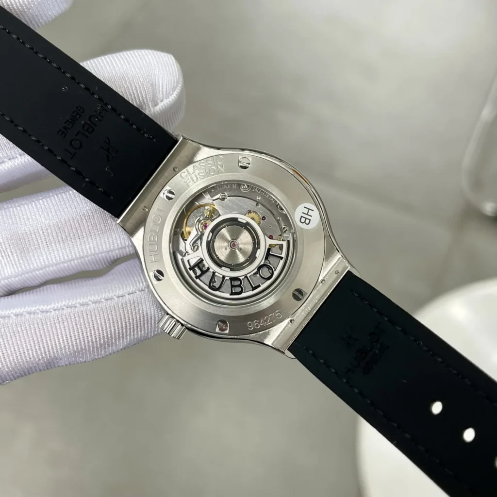 Hublot Classic Black Dial moissanite Case 38mm 7.webp