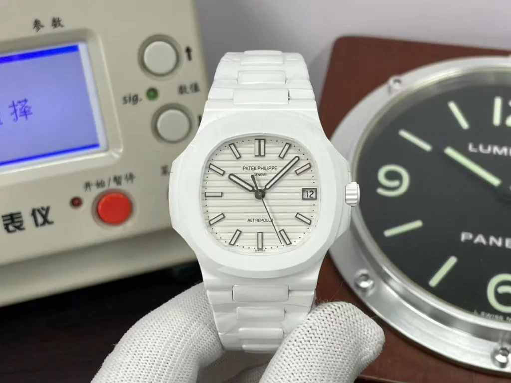 Patek Philippe Nautilus 5711 White Ceramic 40mm 1 1.webp