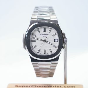 Patek Philippe Nautilus 5711 White Dial 40mm 1：1 SuperClone Watch