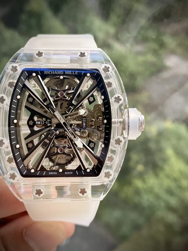 Richard Mille RM12 01 Tourbillon Sapphire Trang 2.webp