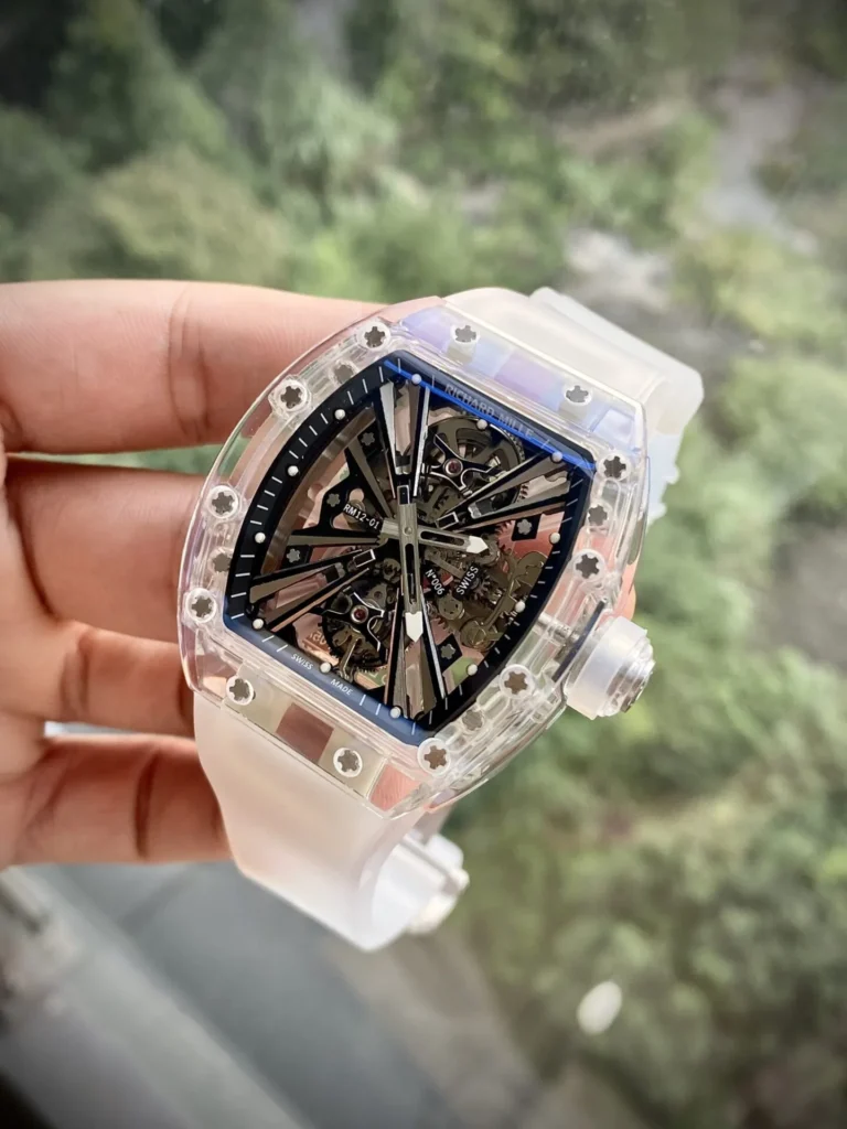 Richard Mille RM12 01 Tourbillon Sapphire Trang 4.webp
