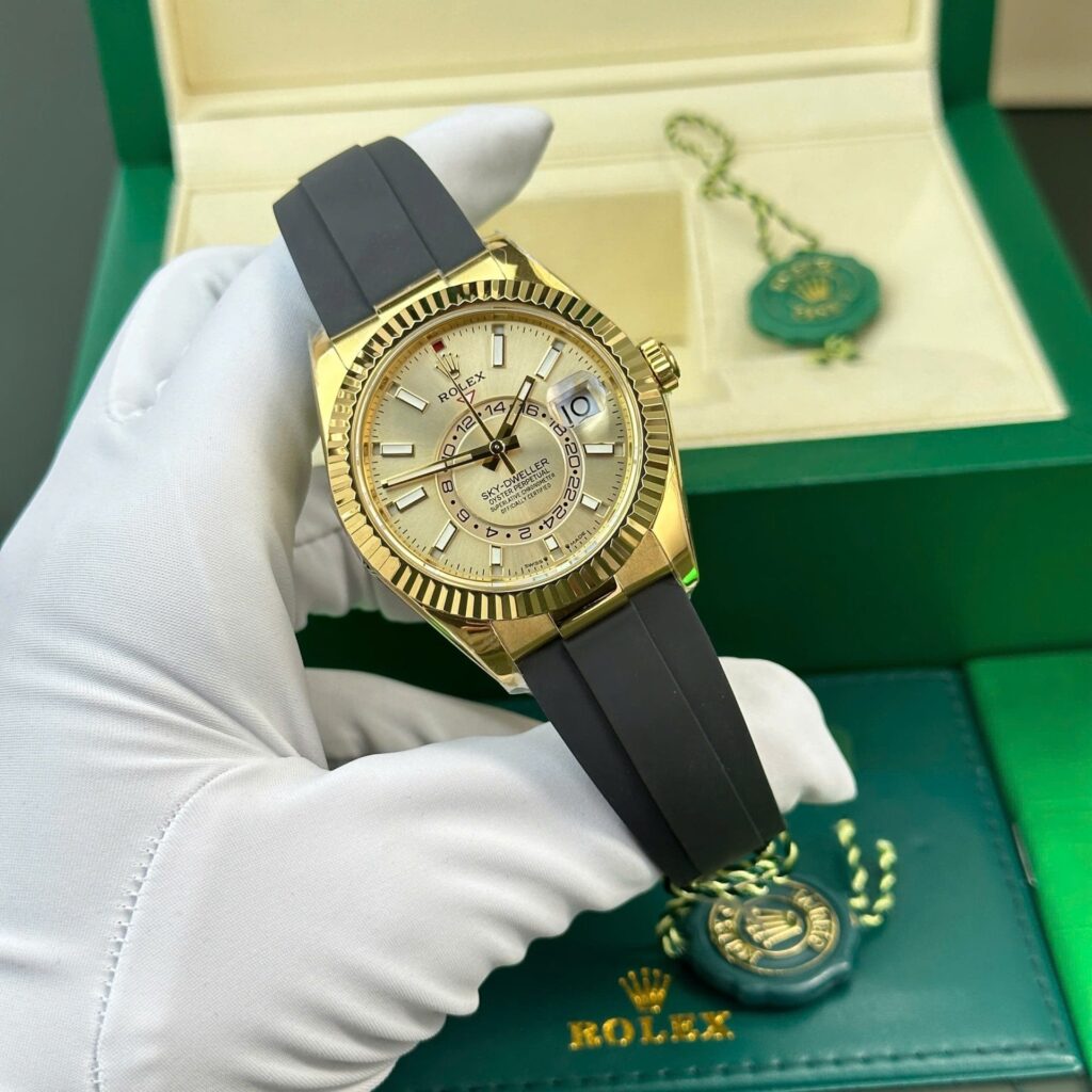 Rolex Che Tac Sky Dweller Champagne Nang 192 ZF 42mm 1.jpg