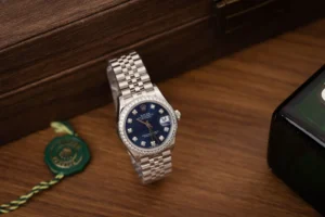 Rolex DateJust 126234 Moissanite Blue Dial Moissanite Bezel 36mm 2 1.webp