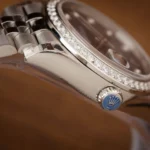 Rolex DateJust 126234 Moissanite Blue Dial Moissanite Bezel 36mm 6.webp