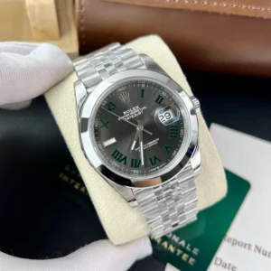 Rolex DateJust 126300 Matte Wimbledon Dial 41mm 2.webp
