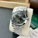 Rolex DateJust 126300 Matte Wimbledon Dial 41mm 3.webp