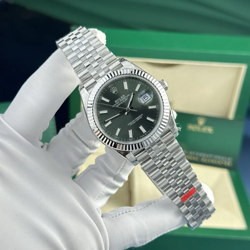 Rolex DateJust 126334 Matte Blue Green Dial 41mm 2.webp