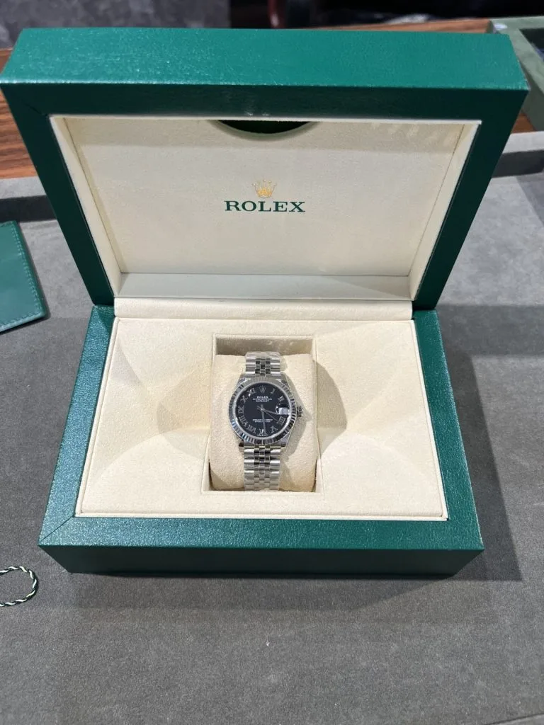Rolex DateJust 278274 Roman Black Dial 31mm 1.webp