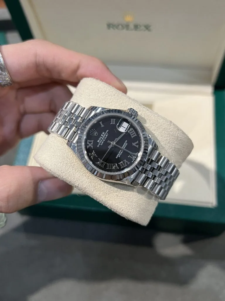 Rolex DateJust 278274 Roman Black Dial 31mm 4.webp