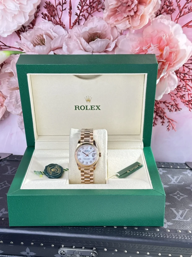 Rolex DateJust 278275 Moissanite White Mother of pearl Dial 31mm 1.webp