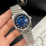 Rolex Day Date 12836 moissanite Blue Dial 36mm 4.jpg