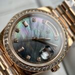 Rolex Day Date 228235 Moissanite Green Mother of Pearl Dial 40mm 4 scaled 1.jpg
