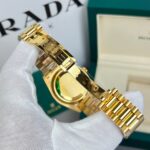 Rolex Day Date 228238 moissanite Black agate Dial 40mm 5.jpg
