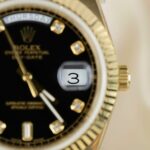 Rolex Day Date 228238 moissanite Gold Black Dial 40mm 6.jpg