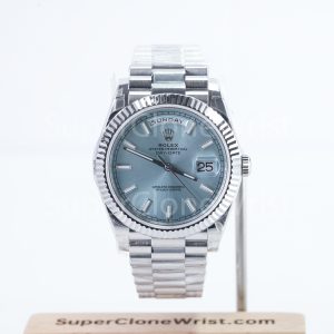 Rolex Day Date 228239 Ice Blue Dial 40mm 11 Super Clone Watches