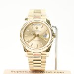 Rolex Day Date Gold Case Gold Dial 40mm 11 Super Clone Watches