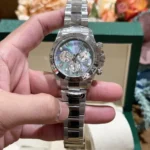 Rolex Daytona Moissanite Mother of Pearl dial 40mm 1.webp