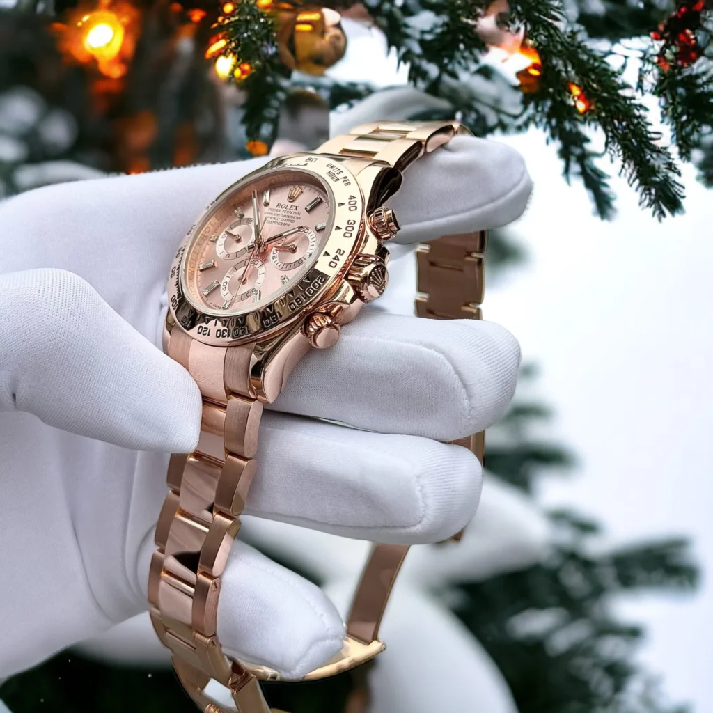 Rolex Daytona Rose Gold Pink dial 18K 40mm 8.webp