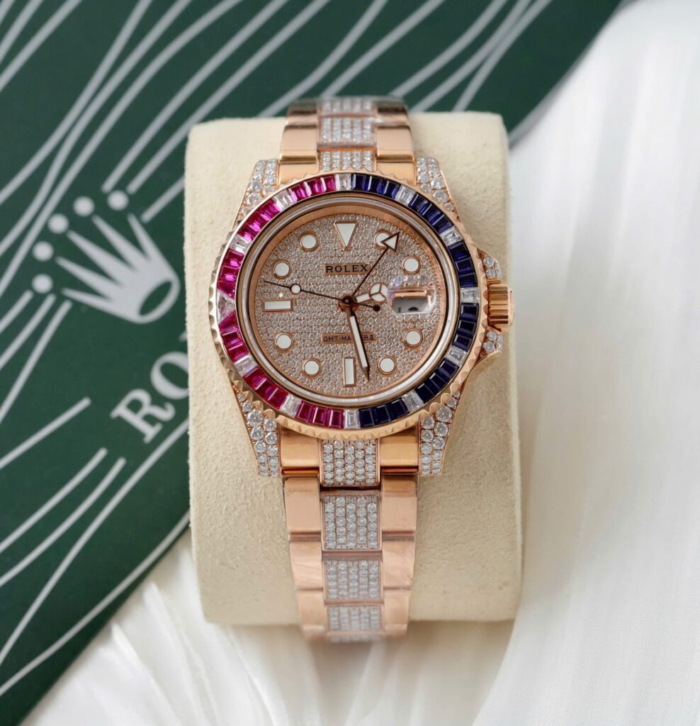 Rolex GMT Master II 126755 SARU Moissanite Sapphire 40mm 1.jpg