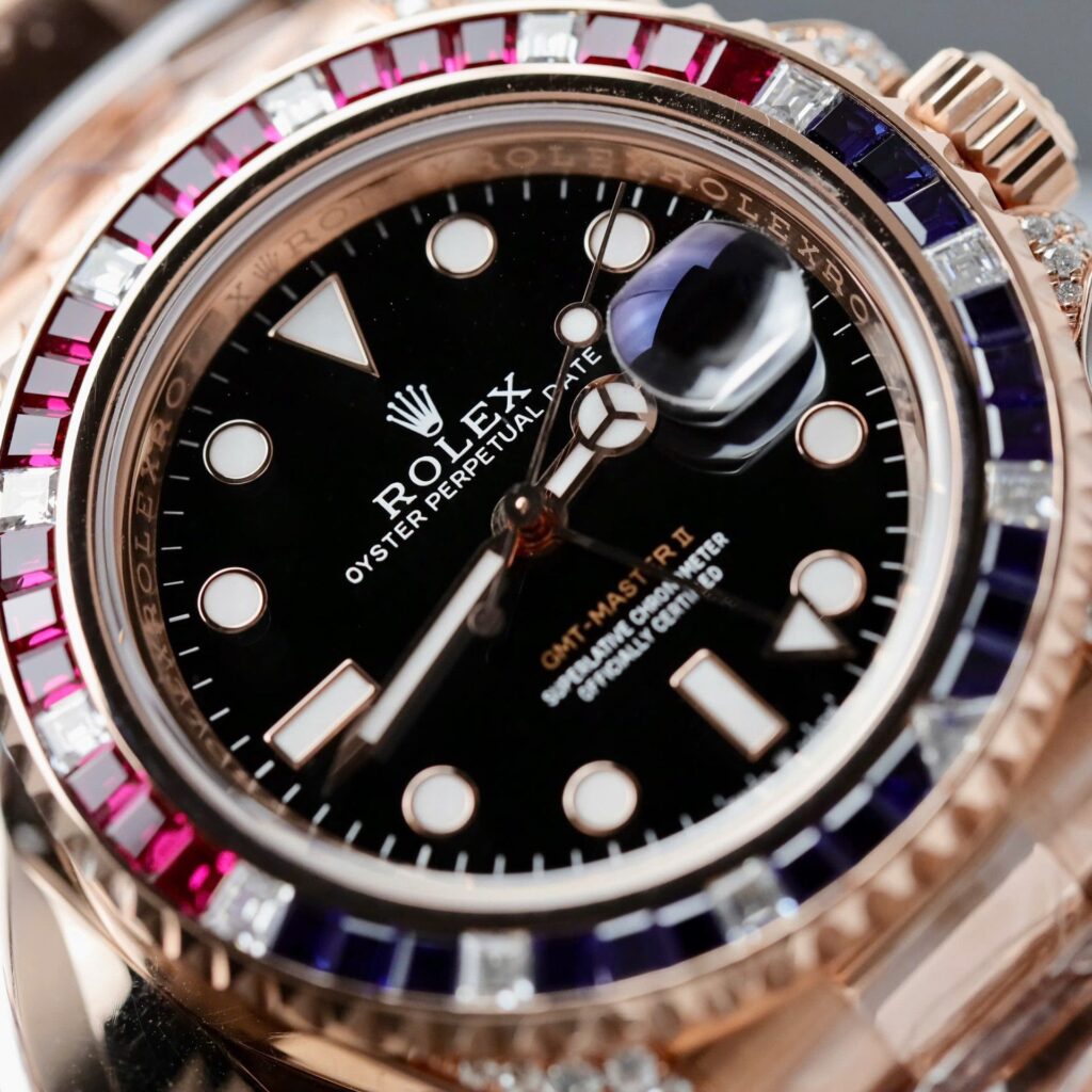 Rolex GMT Master II 126755 SARU Moissanite Sapphire 41mm 2.jpg