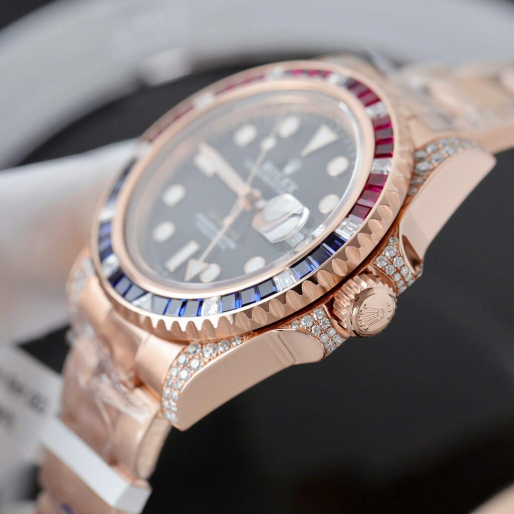 Rolex GMT Master II 126755 SARU Moissanite Sapphire 41mm 3.jpg