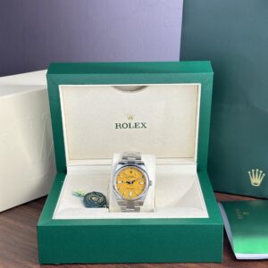 Rolex Oyster Perpetual 124300 Yellow Dial 41mm 1.jpg