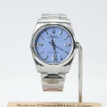 Rolex Oyster Perpetual 126000 purple Dial 36mm 11 Super Clone Watches