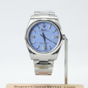 Rolex Oyster Perpetual 126000 purple Dial 36mm 11 Super Clone Watches