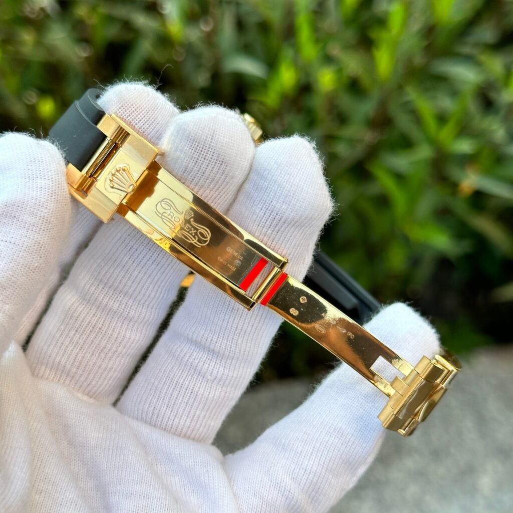 Rolex Oyster Perpetual M226658 Yacht Master Gold Oysterflex 42mm 11 Super Clone Watches 5.jpg