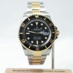 Rolex Sea Dweller 126603 Black Dial Yellow Gold Steel 43mm Super Clone Watches
