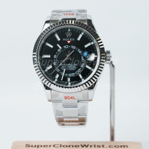 Rolex Sky Dweller 326934 Black Dial Oyster 42mm 11 Super Clone Watches